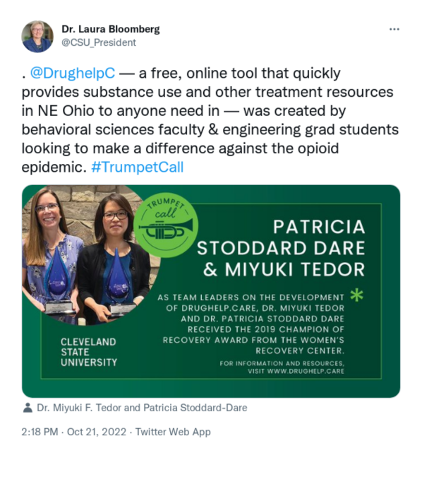 TrumpetCall Twitter Campaign Cleveland State University